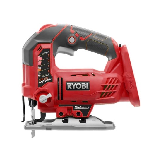 Ryobi One+ Cordless Orbital P5231,T-Shaped Jigsaw