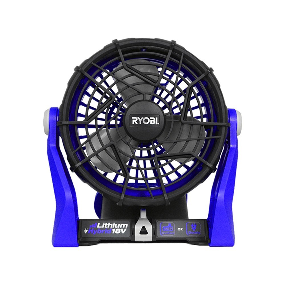 Ryobi P3320 18 Volt Hybrid + Battery or AC Powered Fan