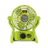 Ryobi P3320 18 Volt Hybrid + Battery or AC Powered Fan