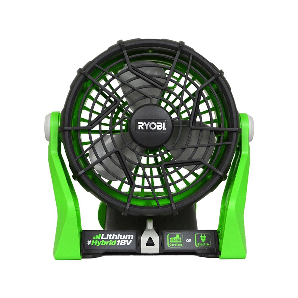 Ryobi P3320 18 Volt Hybrid + Battery or AC Powered Fan